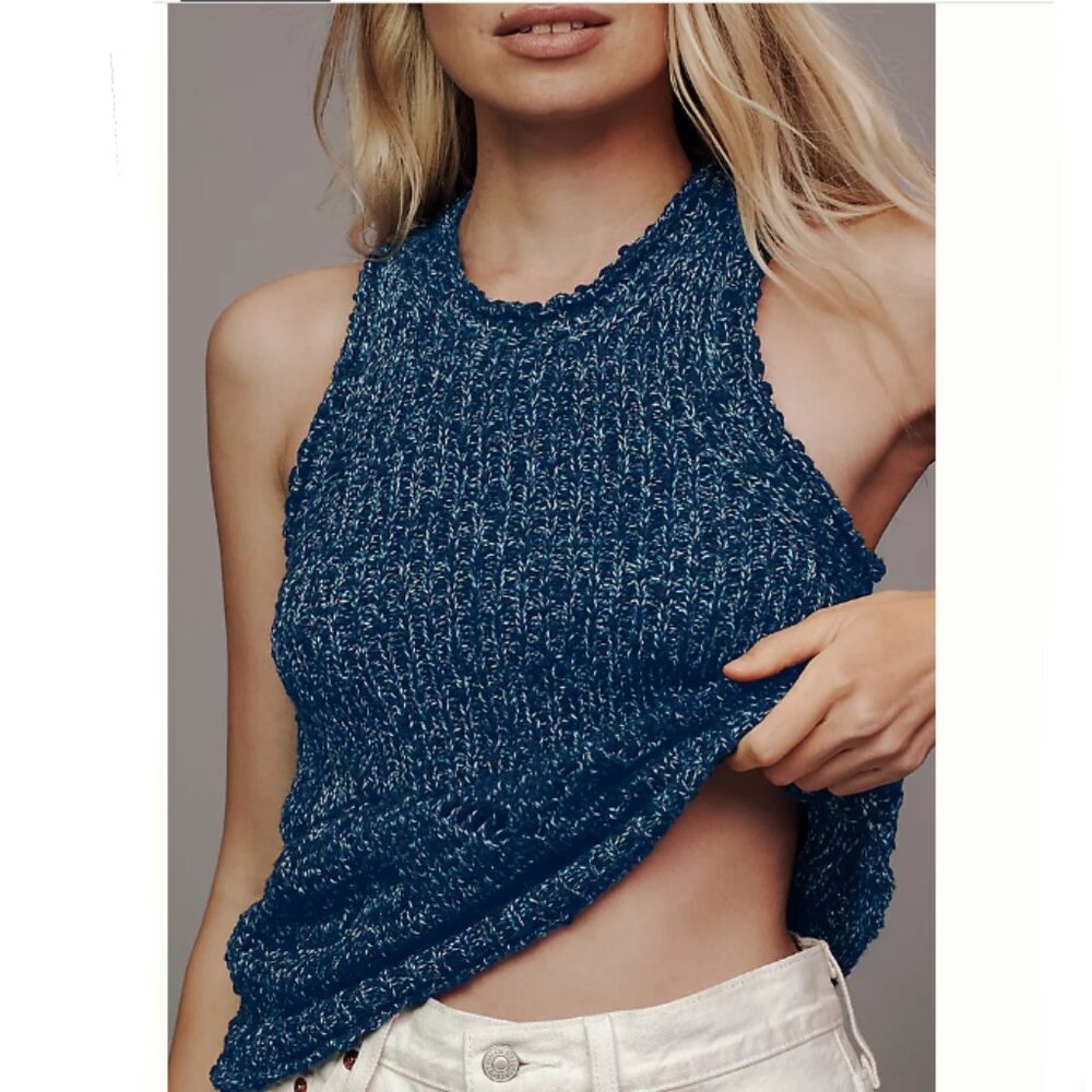 Brand New Pilcro Stitched Sweater Tank Top